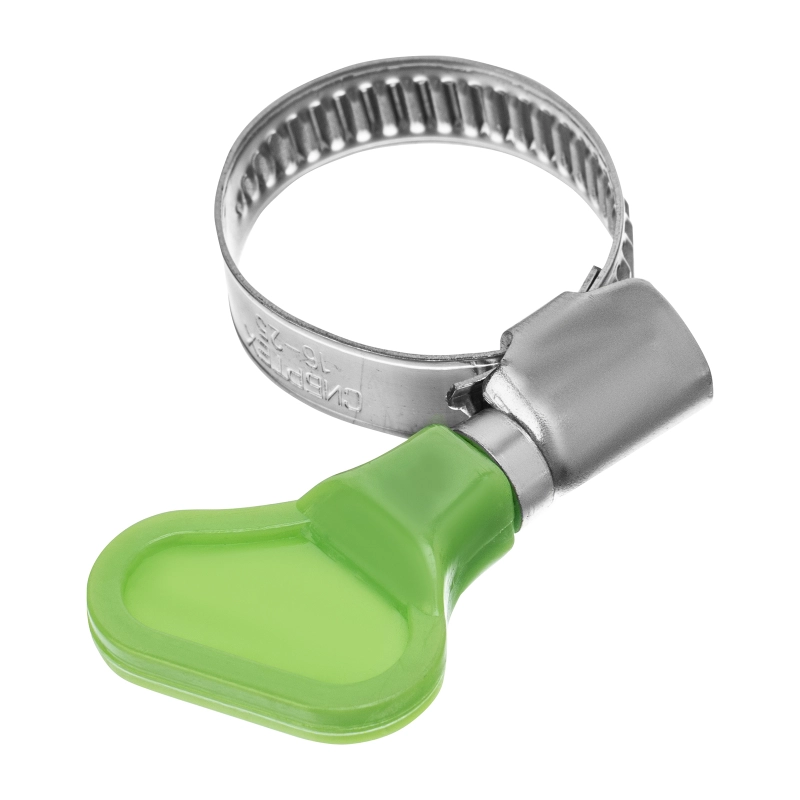 Хомуты металлические элемент крепления с формой ключа 16-25 мм, 2 шт Сибртех (47650)