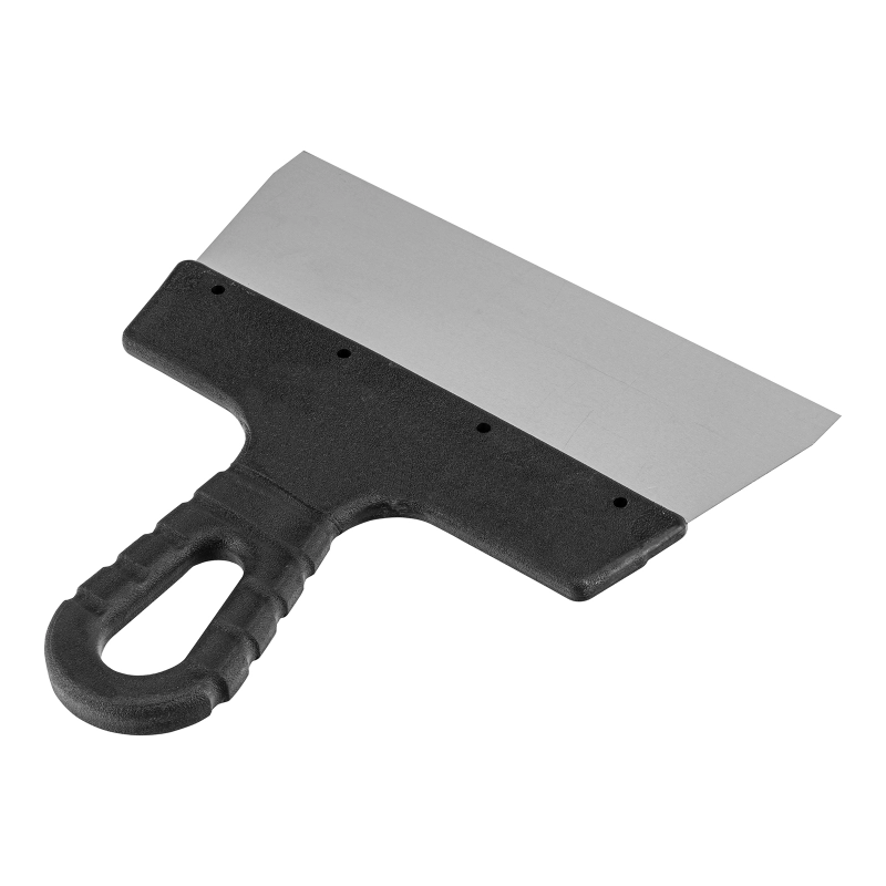 Шпатель фасадный из нержавеющей стали, 200 мм, пластмассовая ручка Sparta (85150)