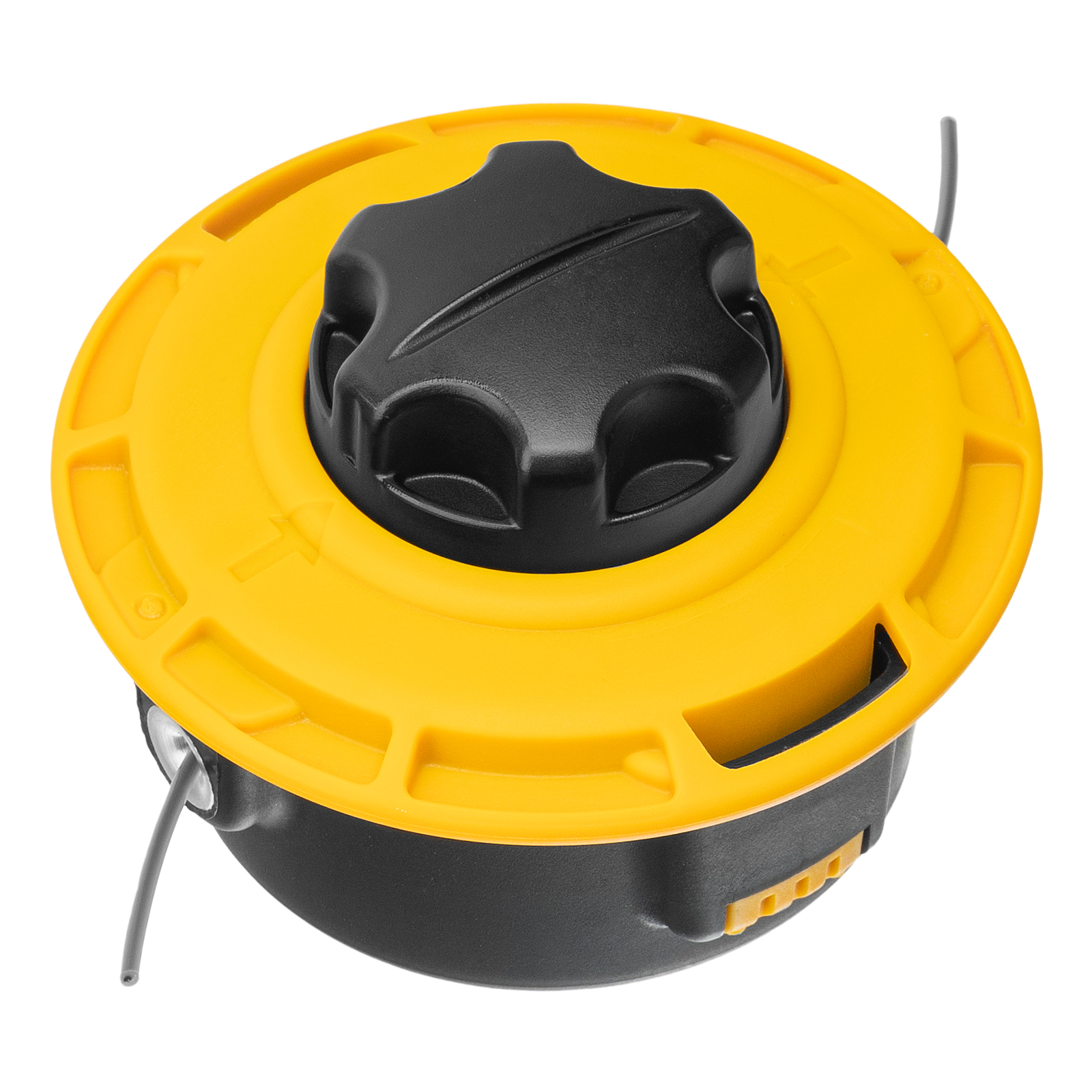 Катушка триммер. полуавтомат. легкая заправка гайка М10 М10 М8, лев.,шаг 1,0 1,25мм Denzel (96392)