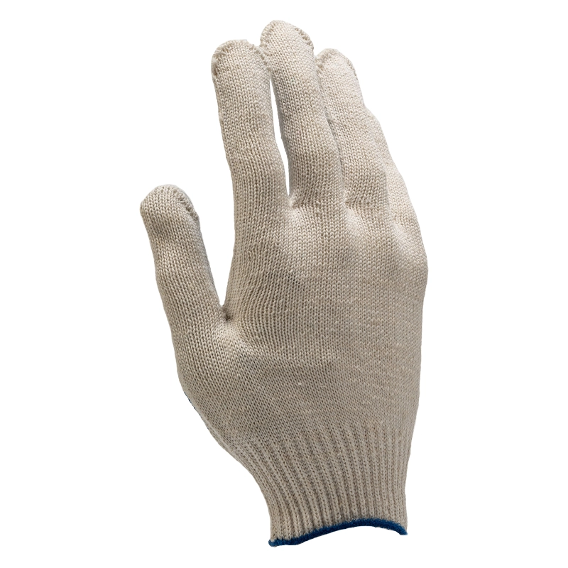 Перчатки х/б, ПВХ покрытие, "Шахматный облив", 10 класс (67713)