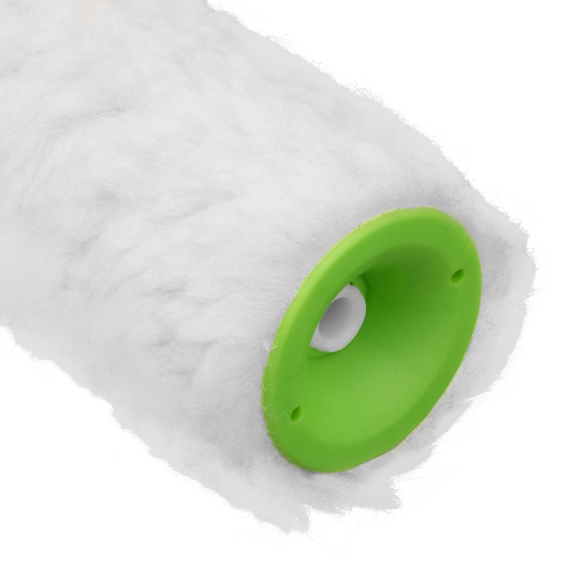 Валик сменный с натуральным мехом, 100 мм, ворс 12 мм, D 48 мм, D ручки 6 мм, Сибртех (80126)