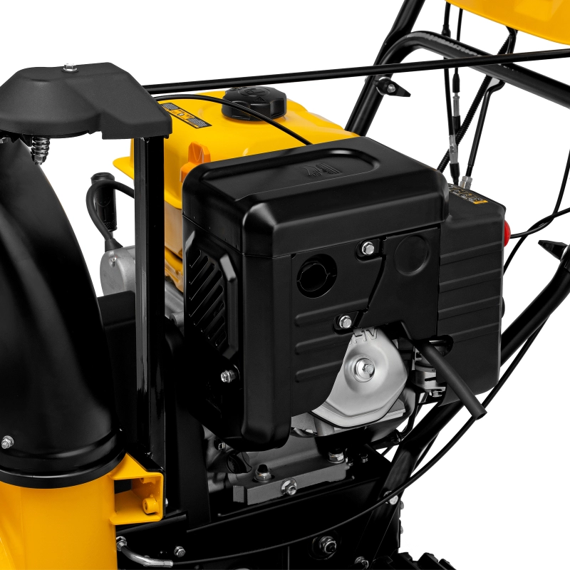 Бензиновая снегоуборочная машина SBL 711DT PRO, 420cc, гусеницы, эл.старт, блок. дифф. Denzel (97656)