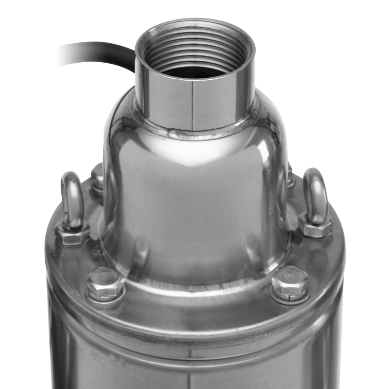 Скважинный насос DWS-4-100, винтовой, диаметр 4", 800 Вт, 1700 л/ч, напор 100 м Denzel (97252)