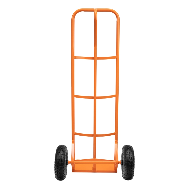 Тележка ручная двухколесная НТ1805, грузоподъемность 150 кг, пневматические колеса D 260 мм, платформа 350 х 235 мм Сибртех (68931)