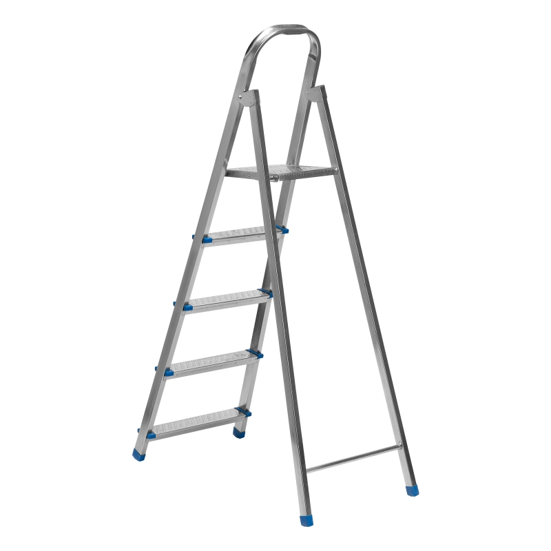 Стремянка, 5 ступеней, стальная, оцинкованная Сибртех (97837)