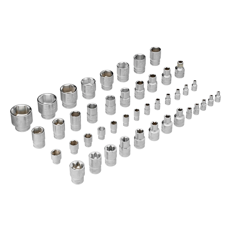 Набор инструментов, 1/4", 1/2", CrV, 120 зубьев, 109 предметов Gross (14155)