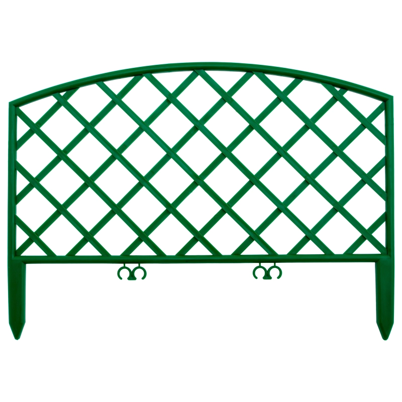 Забор декоративный "Сетка", 24 х 320 см, зеленый, Palisad (65006)
