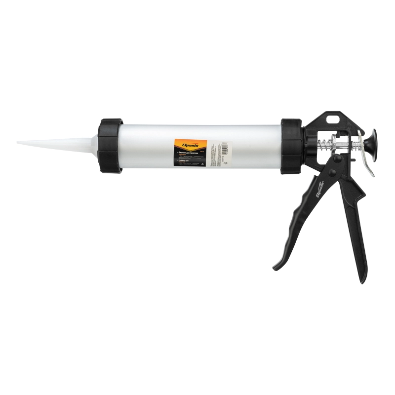 Пистолет для герметика, 400 мл, "закрытый", алюминиевый корпус, круглый шток 8 мм Sparta (886475)