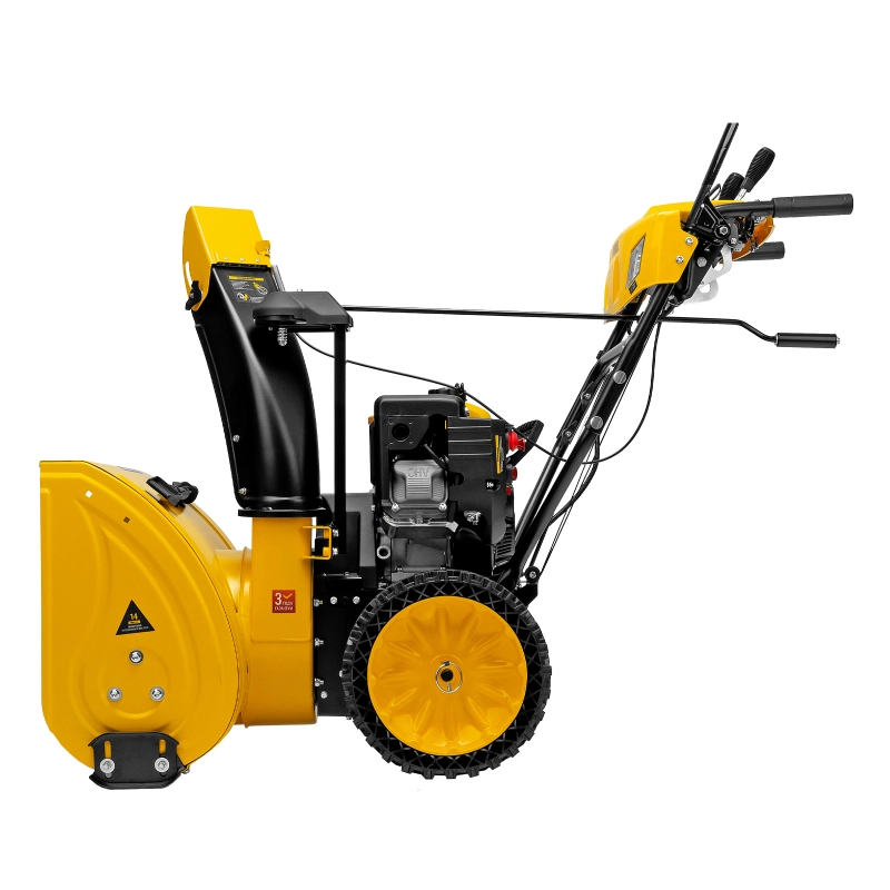 Бензиновая снегоуборочная машина SBM 610S PRO, 212 cc, электростартер, фара, обогрев Denzel (97654)