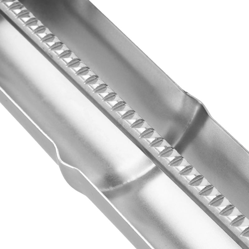 Пистолет для герметика, 310 мл, "полуоткрытый", хромированный, зубчатый шток 7 мм Matrix (88640)