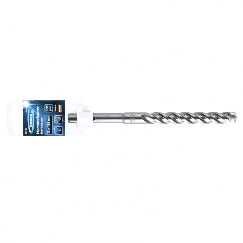 Бур по бетону Drei spitzen, 12 х 165 мм, SDS Plus Gross (70740)