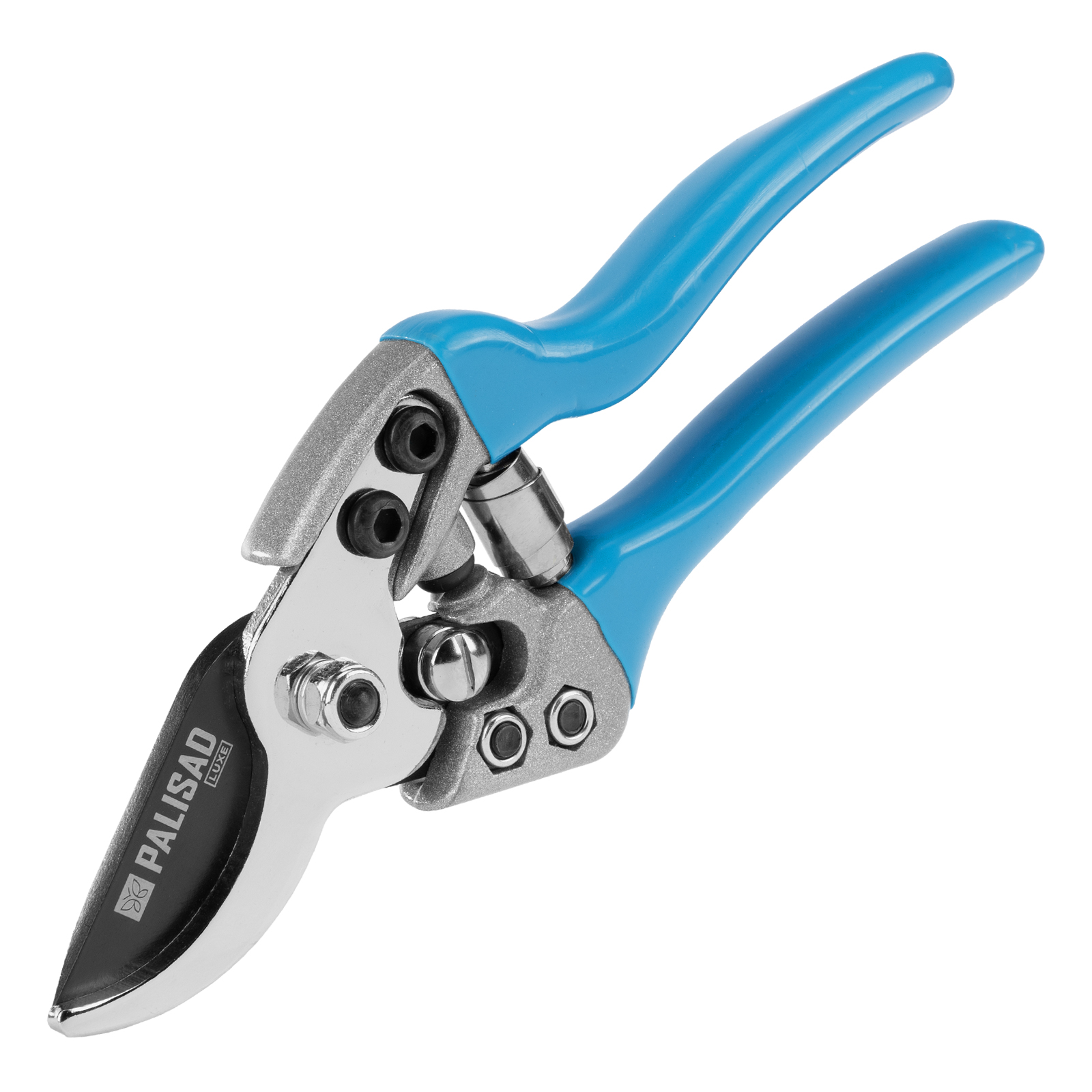 Секатор прямого реза, 190 мм, алюминиевые обрезиненые рукоятки, LUXE Palisad (60462)