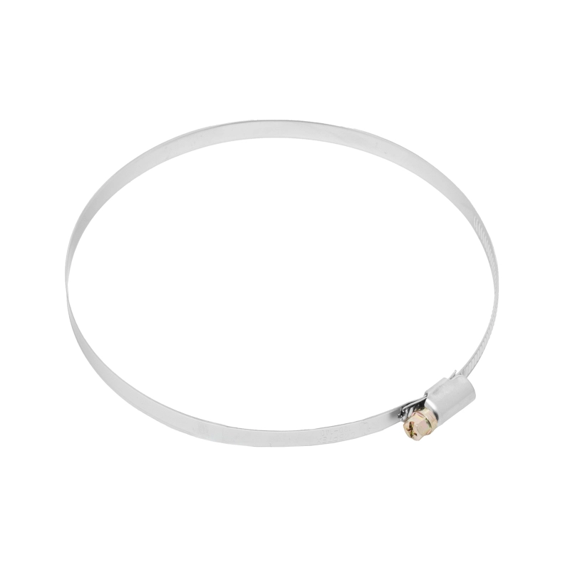 Хомуты нержавеющая сталь, Стандартное болтовое крепление 120-140 мм, 25 штук в упаковке, ширина 9 мм Сибртех (47591)