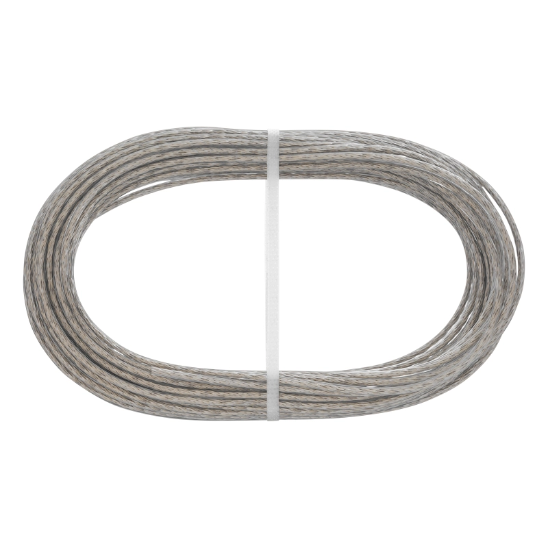 Трос металлополимерный прозрачный ПР-3.0, толщина 3.0 мм, моток 20 метров Сибртех (47629)