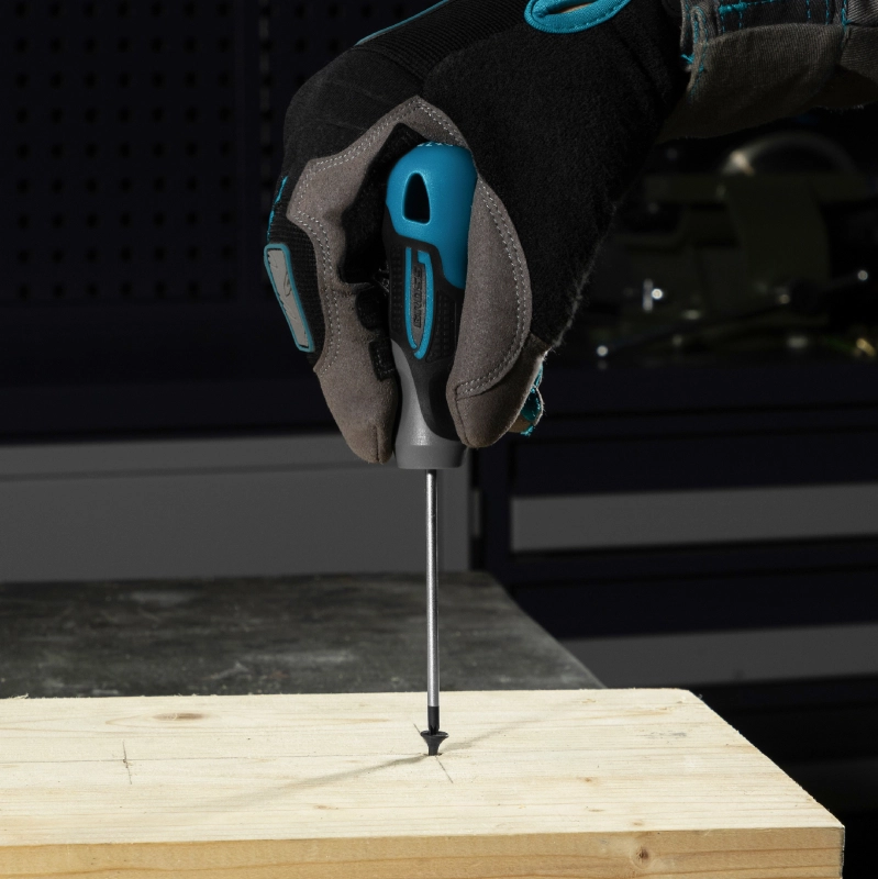 Отвертка PZ0 x 75 мм, S2, трехкомпонентная ручка Gross (12155)