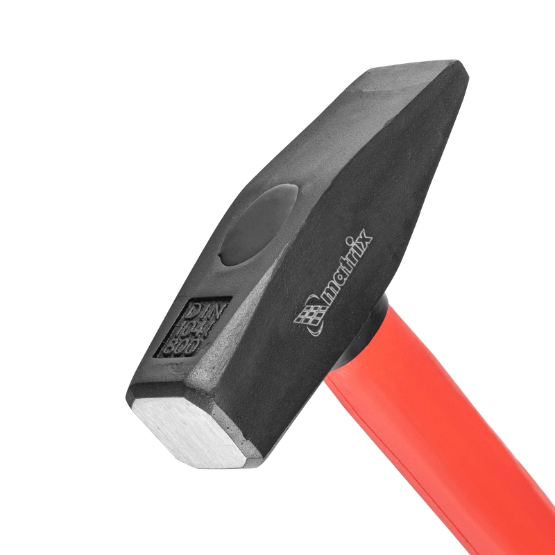 Молоток слесарный, 800 г, фибергласовая обрезиненная рукоятка Matrix (10350)