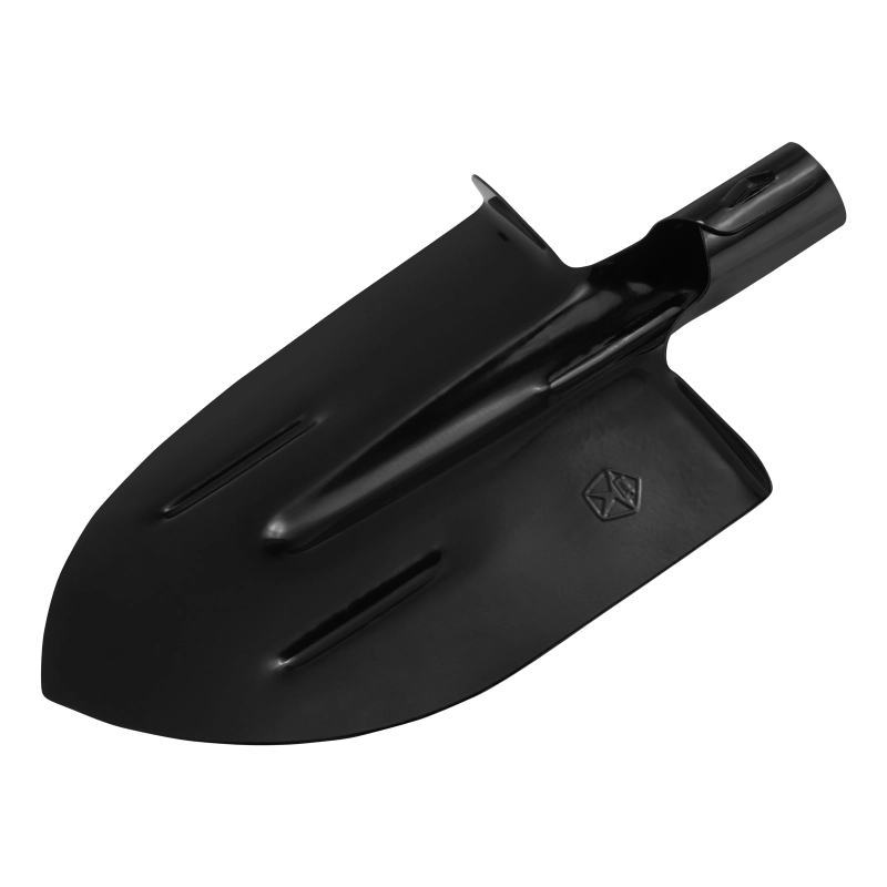 Лопата штыковая, 205х275 мм, ребра жесткости, без черенка, (61411)