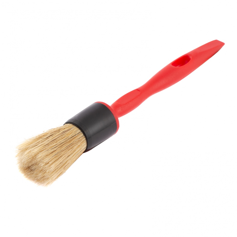 Кисть круглая №20, натуральная щетина, пластиковая ручка, Color line Matrix (83406)