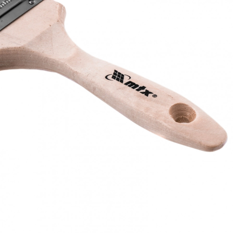 Кисть плоская Platinum 2", искусственная щетина, деревянная ручка MTX (83325)