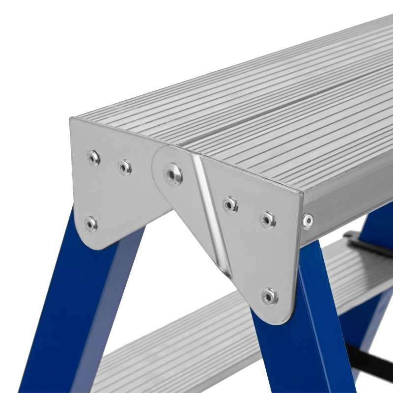 Стремянка двусторонняя 2 ступени, стальная, Сибртех (97932)