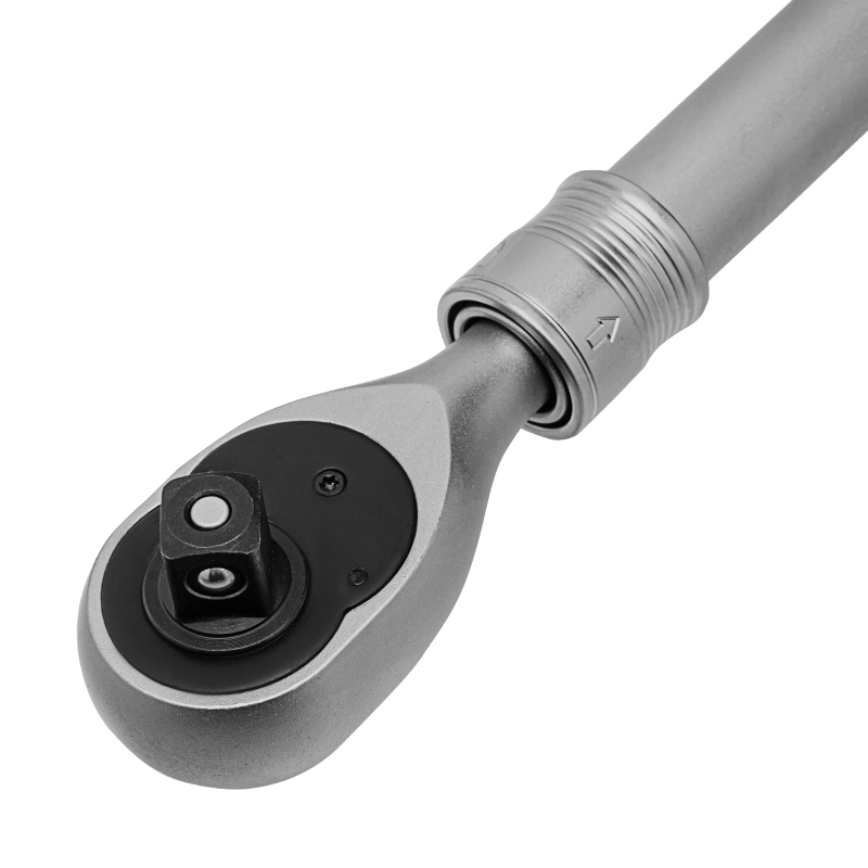 Ключ-трещотка телескопический 1/2", 300-430 мм, 72 зуба, с быстрым сбросом Сибртех (14077)