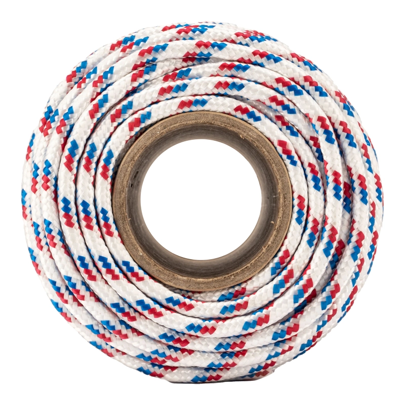 Фал плетеный полипропиленовый с сердечником, 8 мм, L 100 м, 16-прядный, Сибртех (93966)