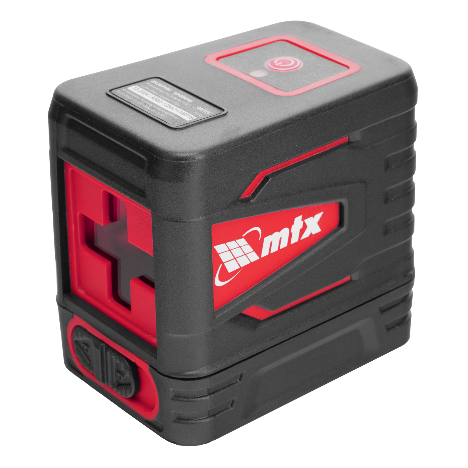 Лазерный уровень QBC RED Basic SET, 10 м, красный луч, батарейки, резьба 1/4" MTX (35010)