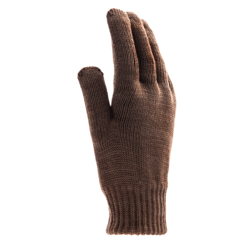 Перчатки трикотажные, двойные, полушерстяные, Сибртех (68633)