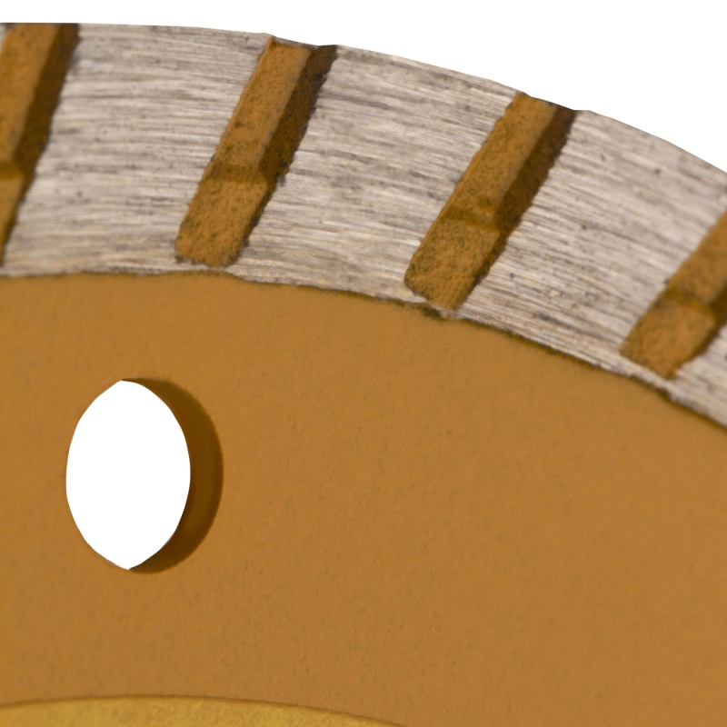 Диск алмазный, отрезной Turbo, 230 х 22.2 мм, сухая резка Denzel (73114)