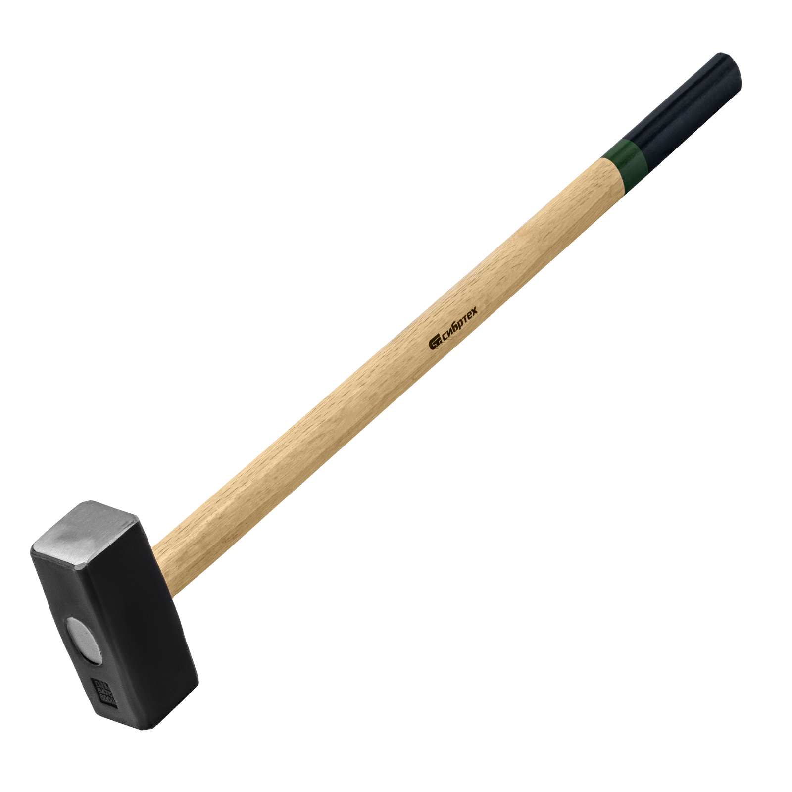 Кувалда, 6000 г, кованая головка, деревянная рукоятка Сибртех (10933)