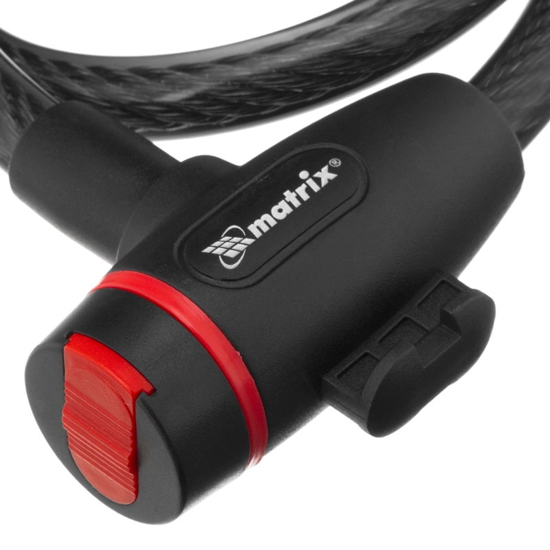 Замок тросовый универсальный, 12 х 650 мм Matrix (91834)