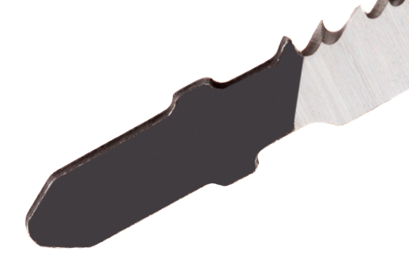 Полотна для электролобзика по дереву, 5 шт, T101BR, 75 х 2.5 мм, обратный зуб Сибртех (78233)