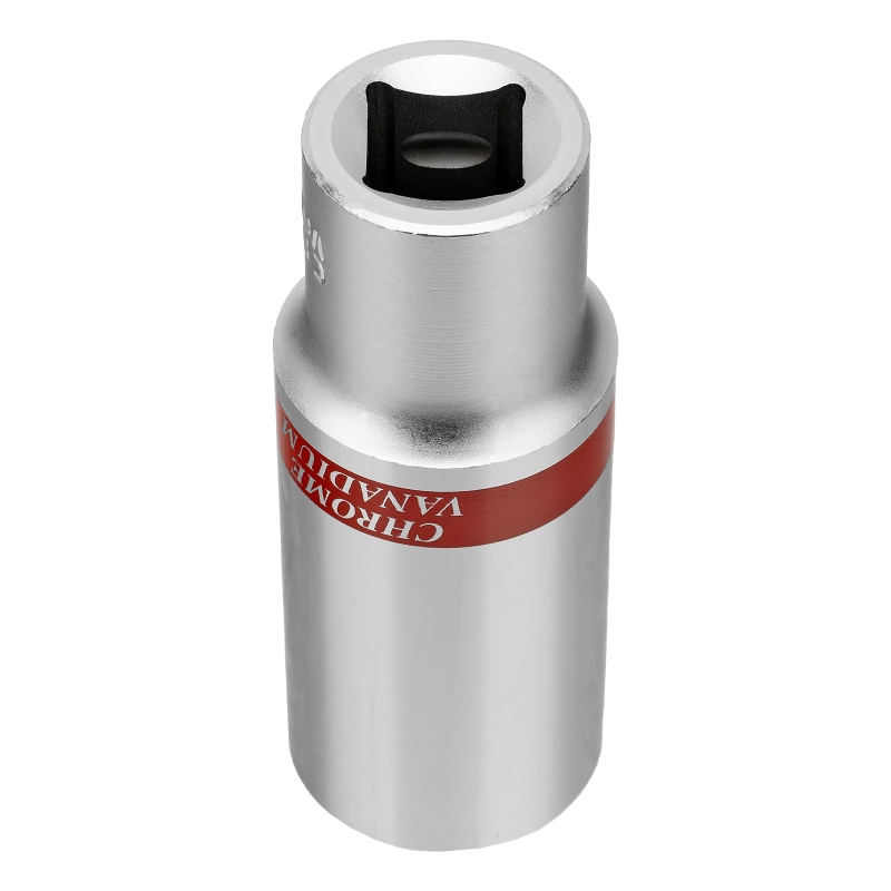 Набор удлиненных торцевых головок 1/2", 6 гранные, CrV, 10-22мм, 10 штук Matrix (13590)