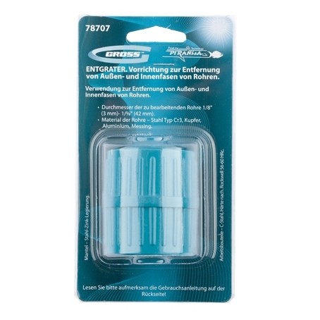 Риммер, устройство для снятия внешней и внутренней фасок труб Gross (78707)