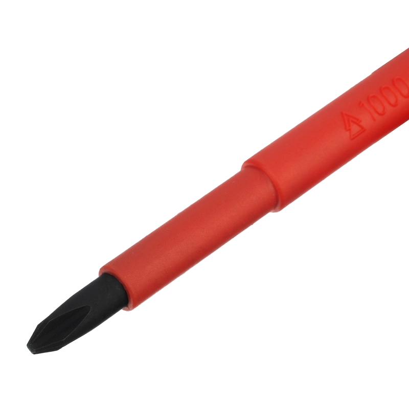 Отвертка Insulated, PH2 x 100 мм, CrMo, до 1000 В, двухкомпонентная рукоятка Matrix Professional (12928)
