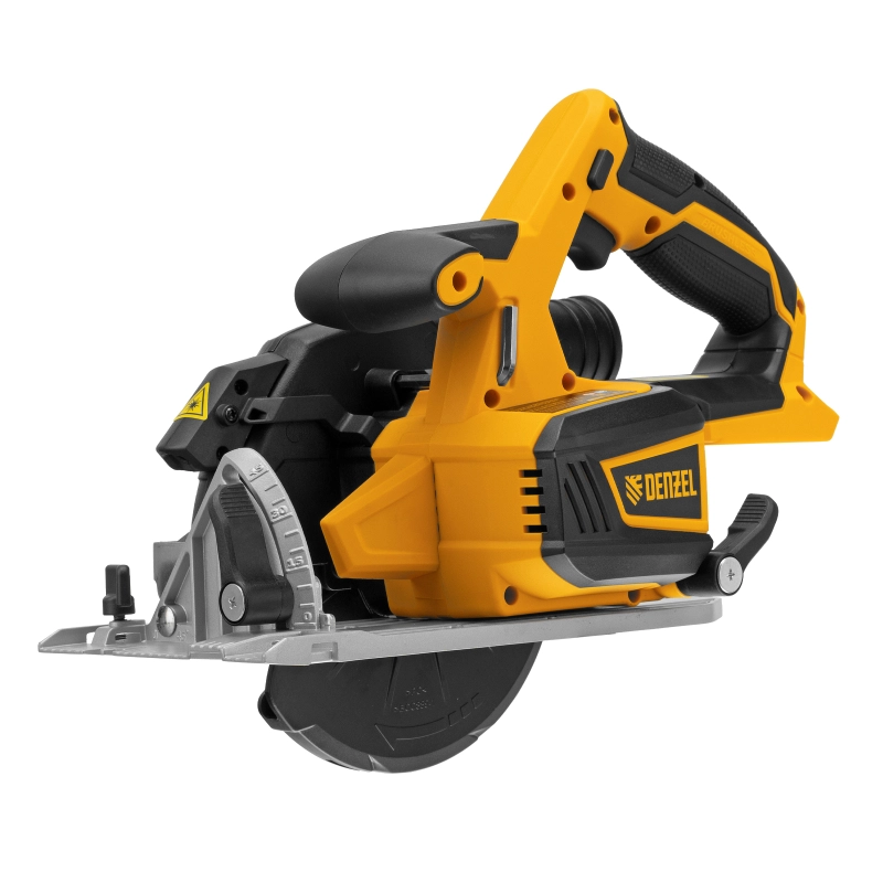 Пила циркулярная аккумуляторная бесщет. CCS-165-0, 18В Li-Ion Denzel (27402)