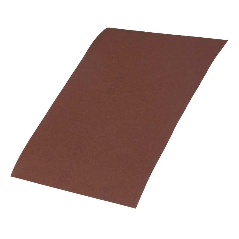 Шлифлист на тканевой основе, зернистость №0, 240 х 170 мм, 10 шт, водостойкий, "БАЗ" (75650)