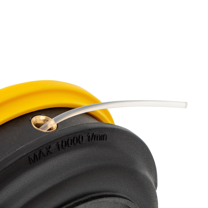 Катушка для мотокосы, полуавтомат.,легкая загрузка лески, гайка M10x1,25, алюм.кнопка Kronwerk (96355)