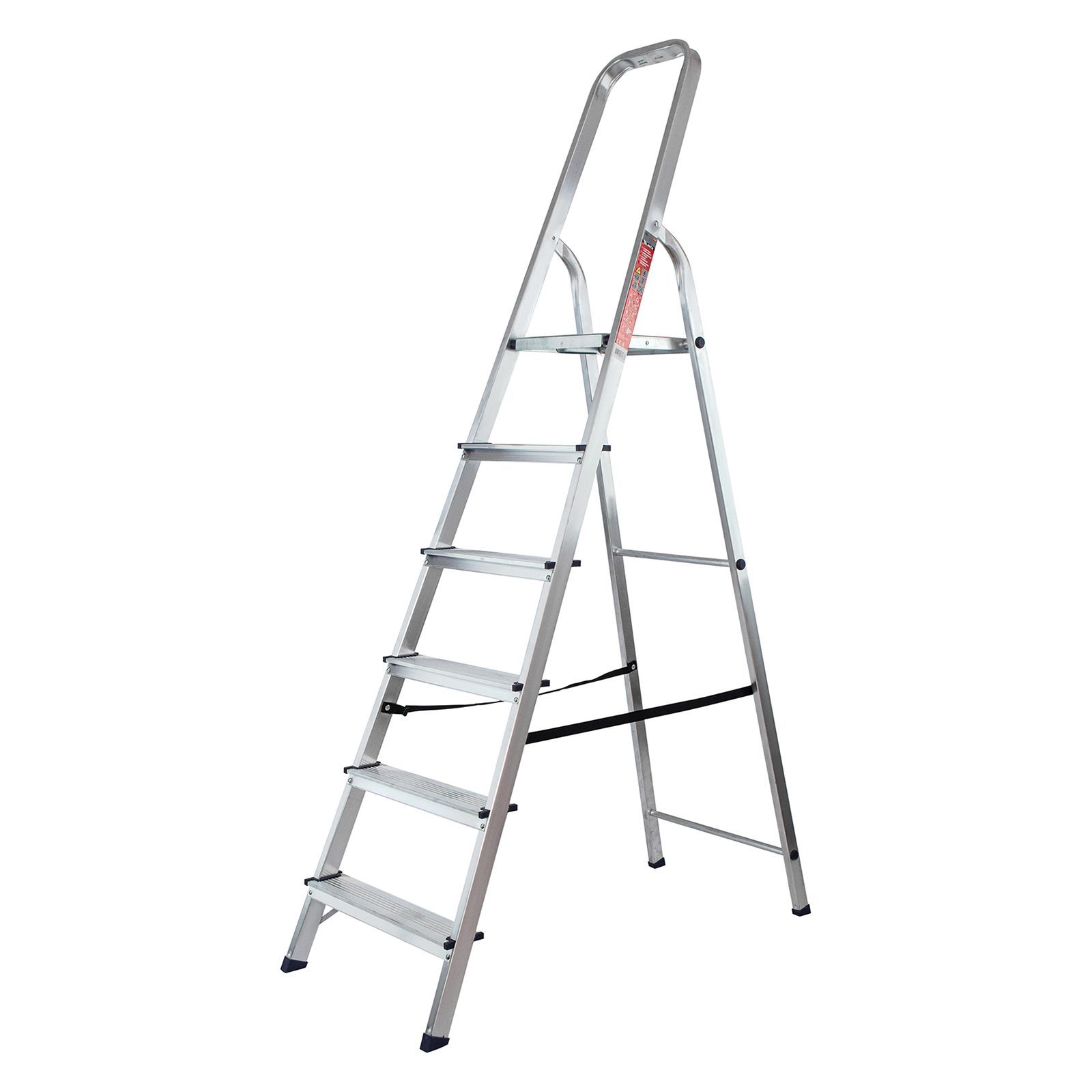 Стремянка усиленная, 6 ступеней, алюминиевая, MTX (9771577)