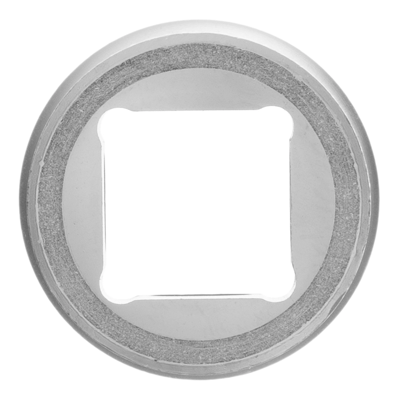 Головка торцевая, 19 мм, двенадцатигранная, CrV, под квадрат 1/2, хромированная Matrix (13691)