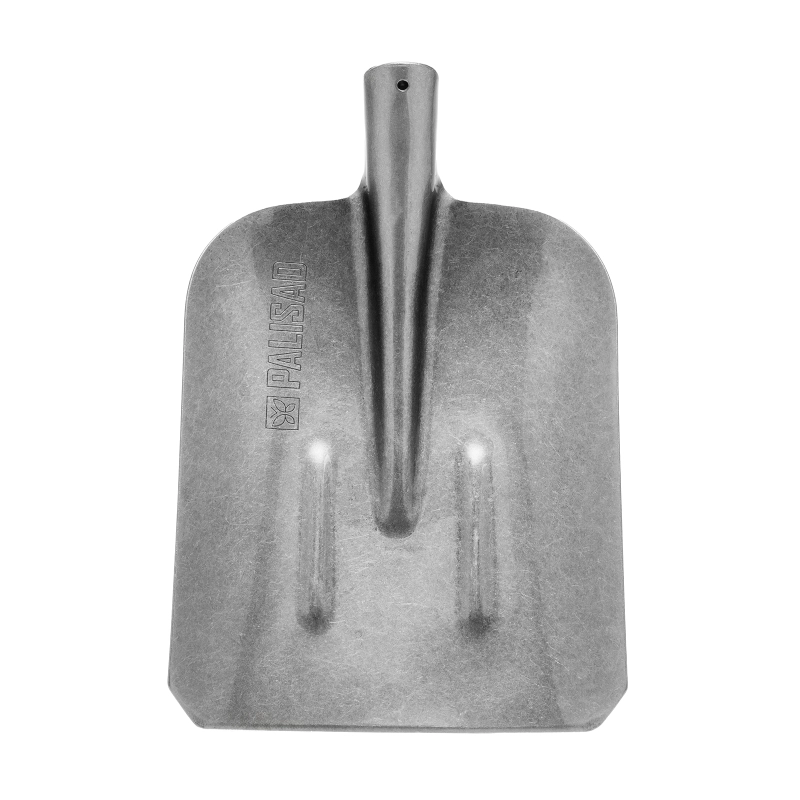 Лопата совковая, 235х285, ребра жесткости, рессорная сталь, 0,9 кг, без черенка, LUXE// Palisad (61326)