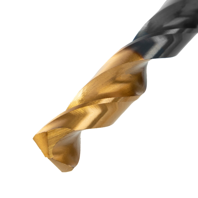 Сверло по металлу, 9 мм, HSS-Tin, Golden Tip, 8 шт. Denzel (717221)