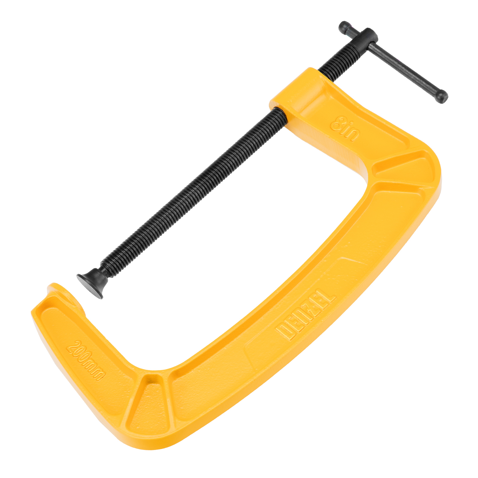 Струбцина G-образная, усиленная, 200 мм Denzel (20646)