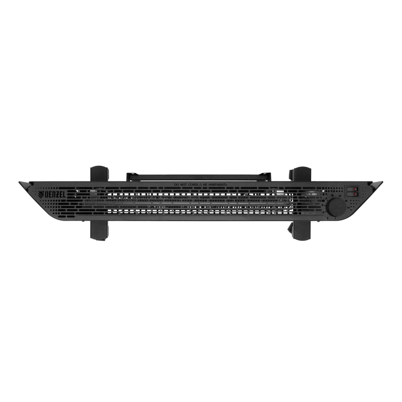 Конвектор электрический XCE-2000 B, 230 В, 2000 Вт, X-образный нагреватель Denzel (98129)