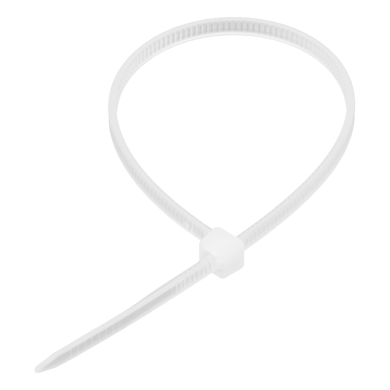 Хомуты, 200 x 3.6 мм, пластиковые, белые, 100 шт Сибртех (45527)