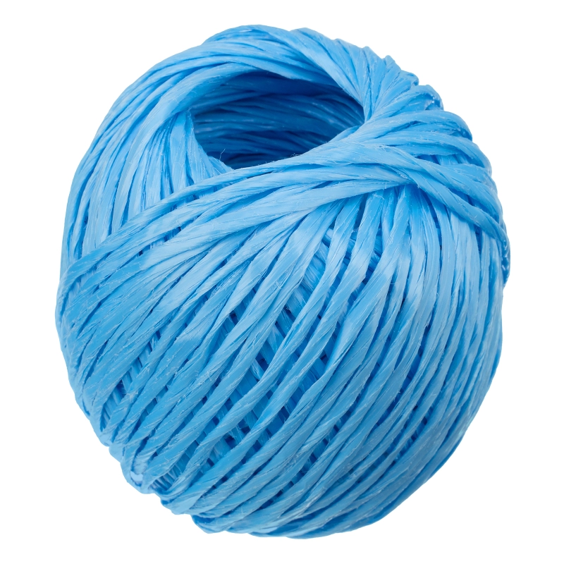 Шпагат полипропиленовый, синий 60 м, 1200 текс Сибртех (93973)