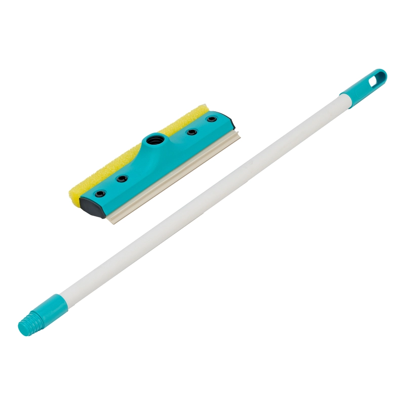 Щетка-окномойка с водосгоном, пластиковый черенок, 640х220 мм, Home Palisad (93591)