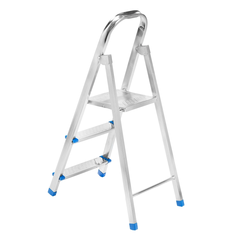 Стремянка, 3 ступени, стальная, оцинкованная Сибртех (97835)