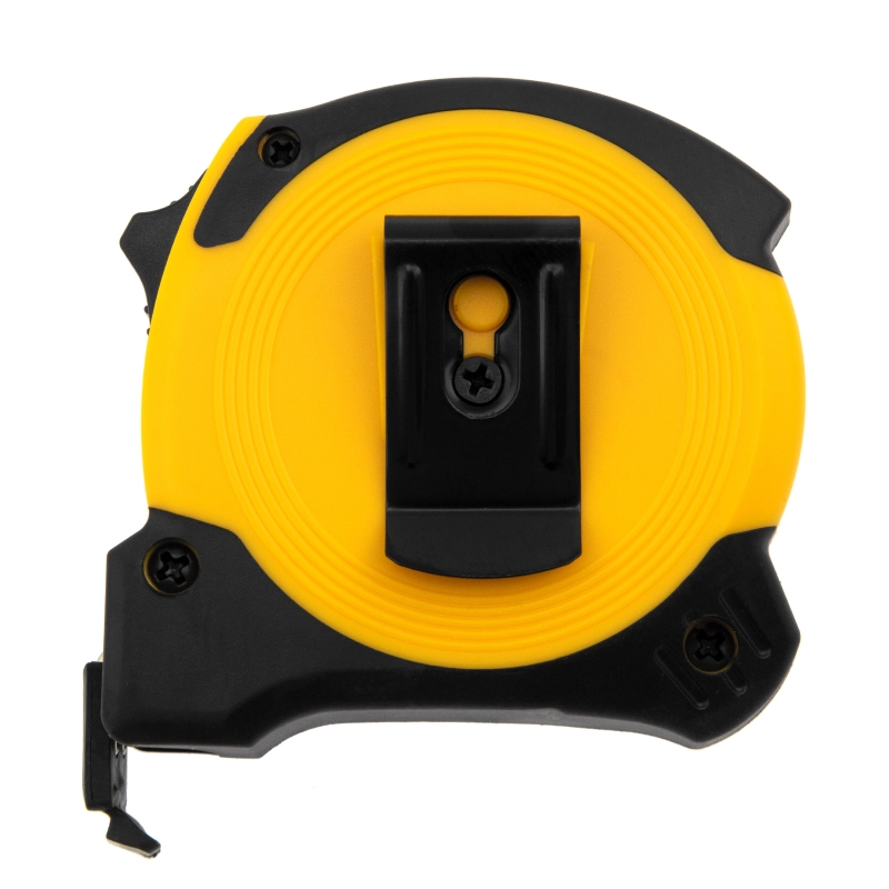 Рулетка 5м х 19мм, двухкомп. корпус, магнитный обрезиненный зацеп Denzel (31531)