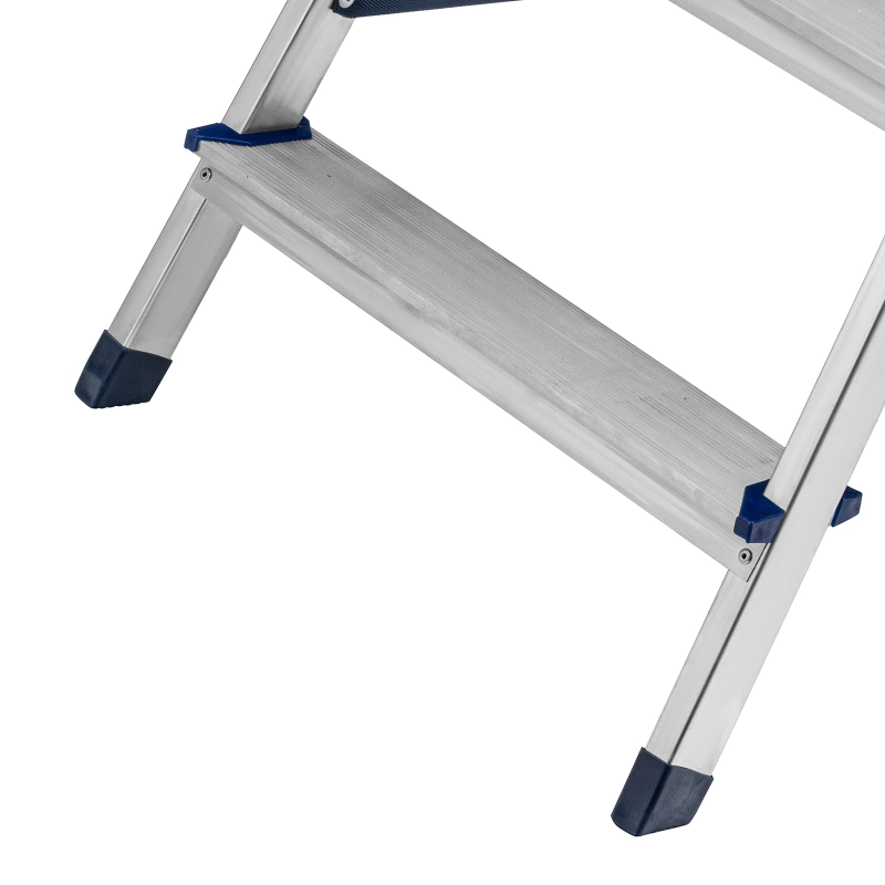 Стремянка двусторонняя 6 ступеней, алюминиевая, Сибртех (97926)